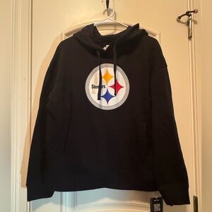 Pittsburgh Steelers T.J. Watt #90 Black Hoodie Sweatshirt NWT